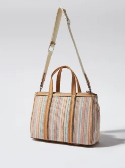 Tote Bag With Detachable Pendant|Parfois New