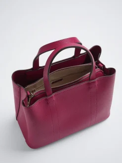 Tote Bag With Macram Handle|Parfois Online