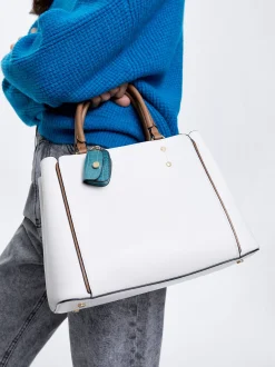Tote Bag With Pendant|Parfois Best