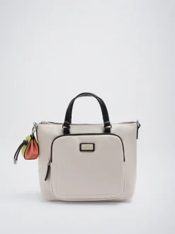 Tote Bag With Pendant|Parfois Discount