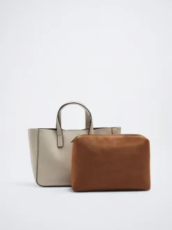 Tote Bag With Removable Interior|Parfois Outlet