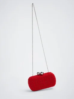 Tweed Party Clutch Bag|Parfois Hot