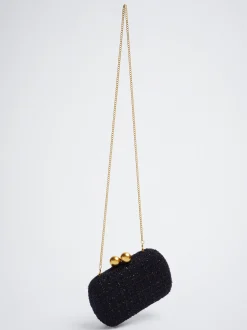 Tweed Party Clutch Bag|Parfois Cheap