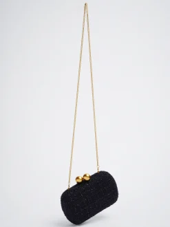Tweed Party Clutch Bag|Parfois Outlet