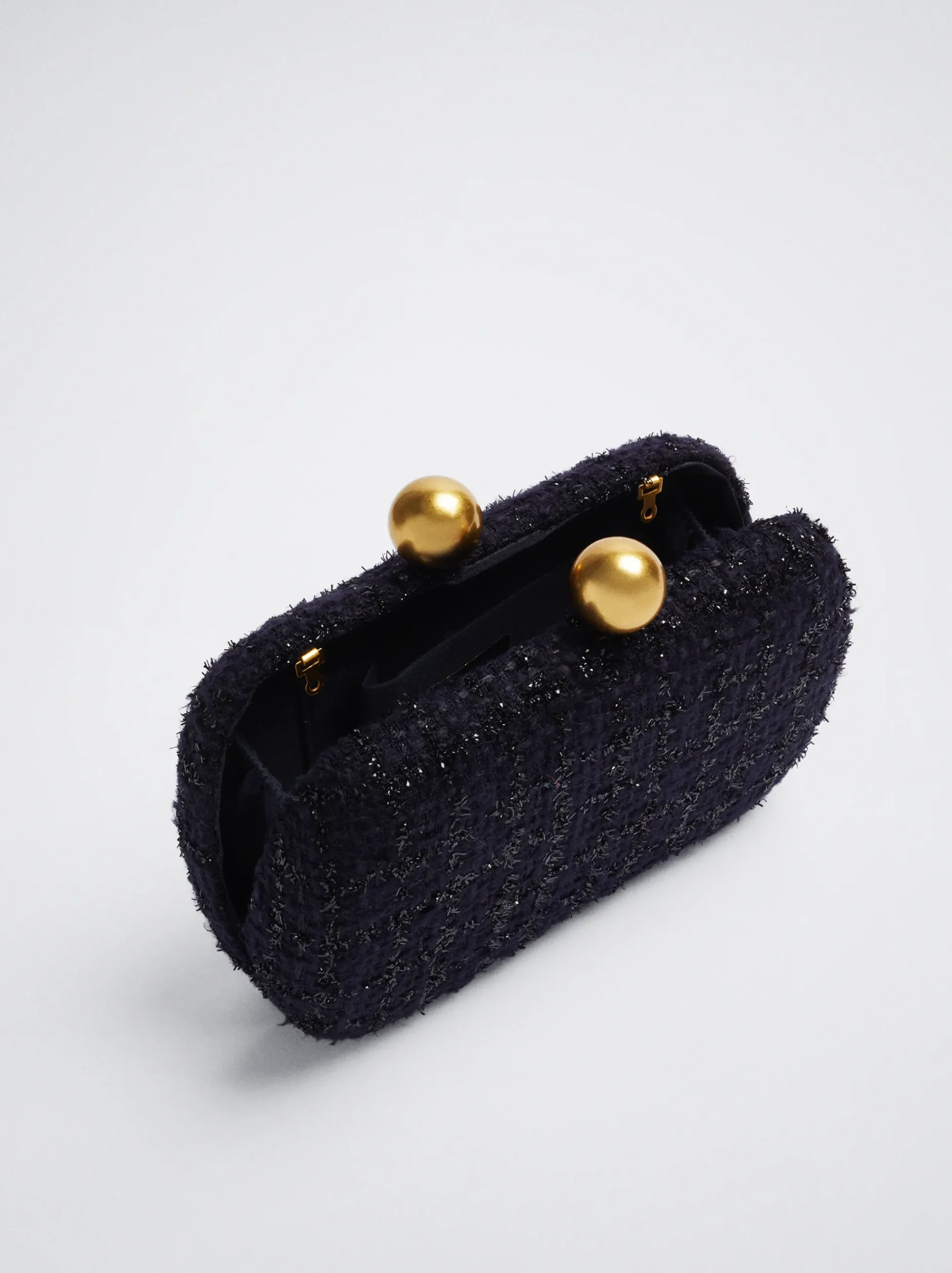 Tweed Party Clutch Bag|Parfois Outlet