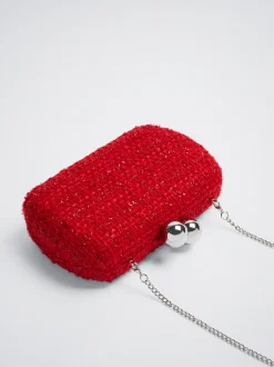 Tweed Party Clutch Bag|Parfois Store