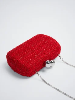 Tweed Party Clutch Bag|Parfois Discount
