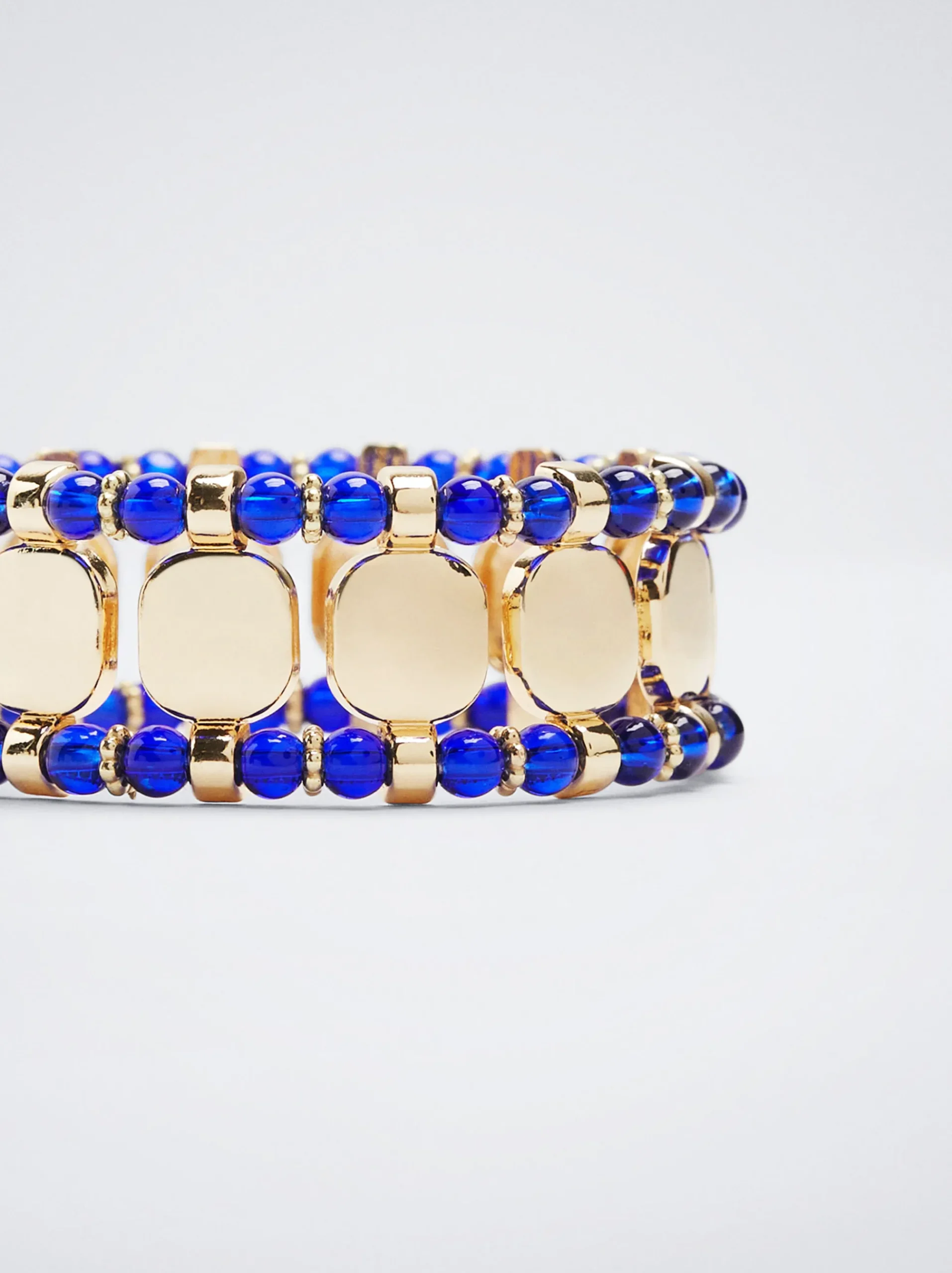 Two-Tone Elastic Bracelet|Parfois Store
