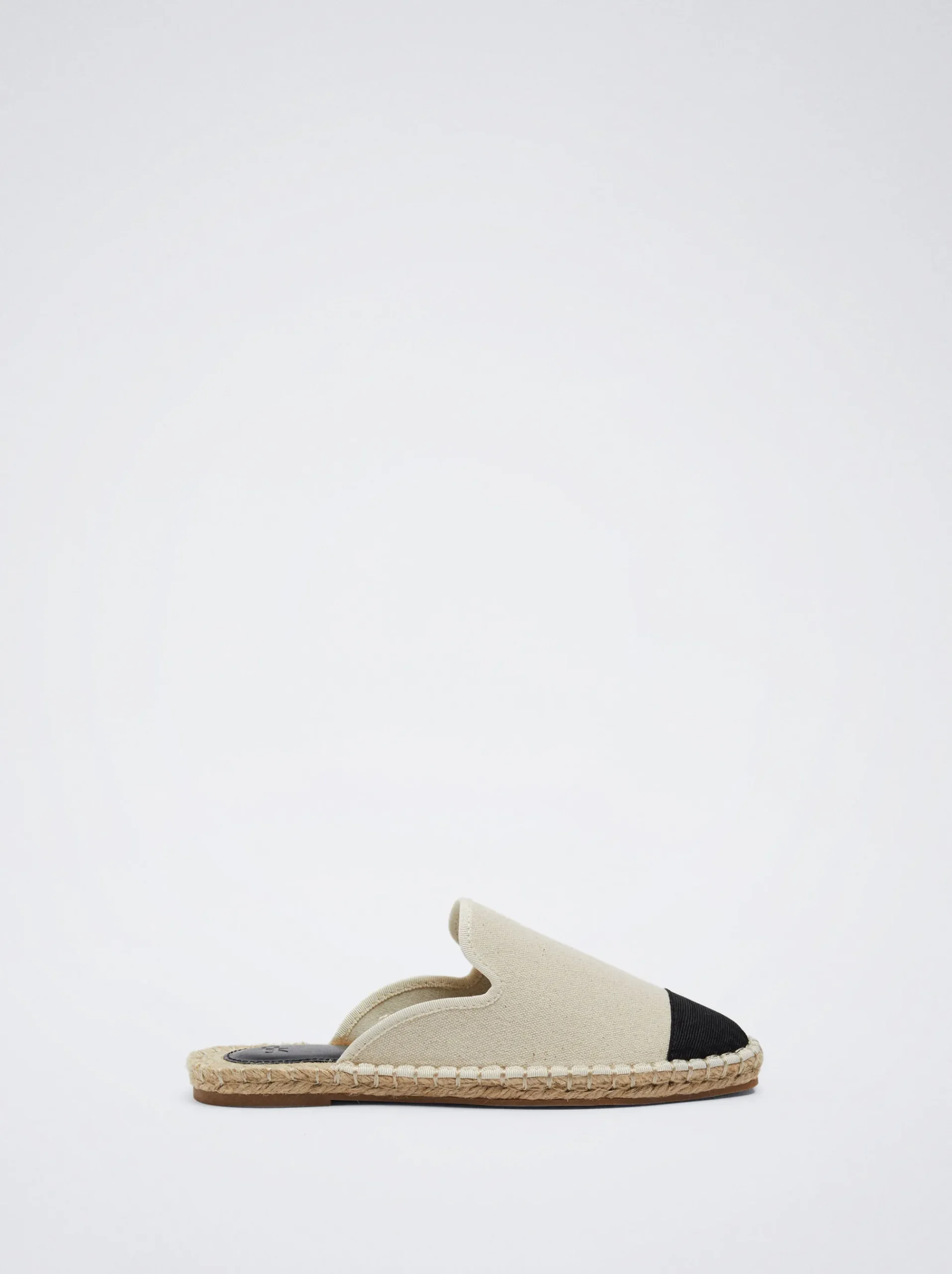 Two-Tone Jute Mules|Parfois Clearance