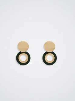 Two-Tone Resin Earrings|Parfois Cheap