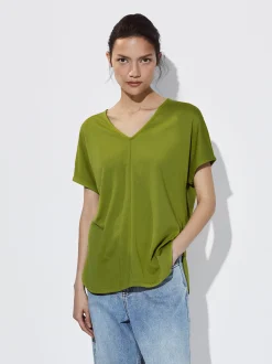V-Neck Basic T-Shirt|Parfois Best Sale