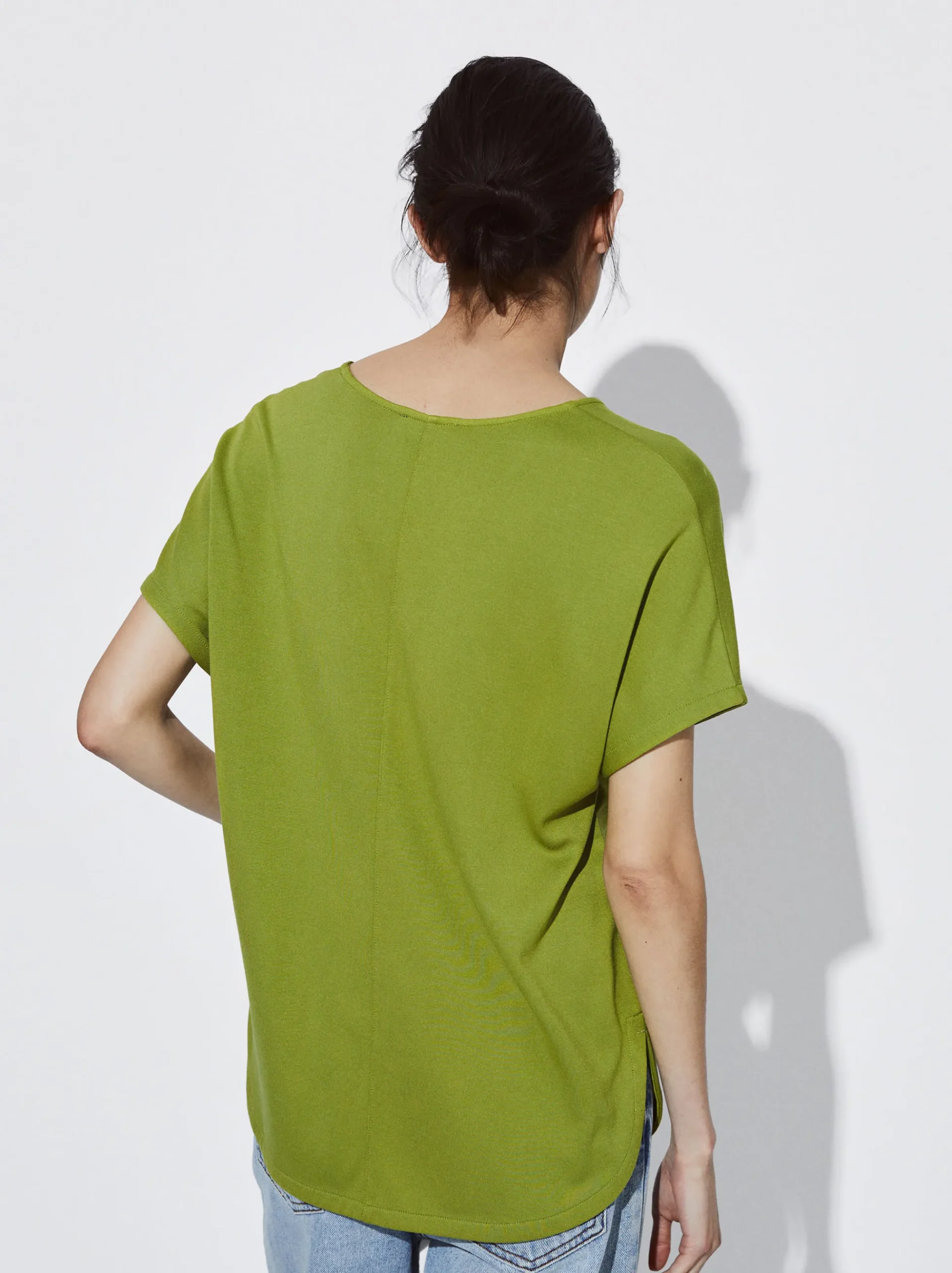 V-Neck Basic T-Shirt|Parfois Best Sale