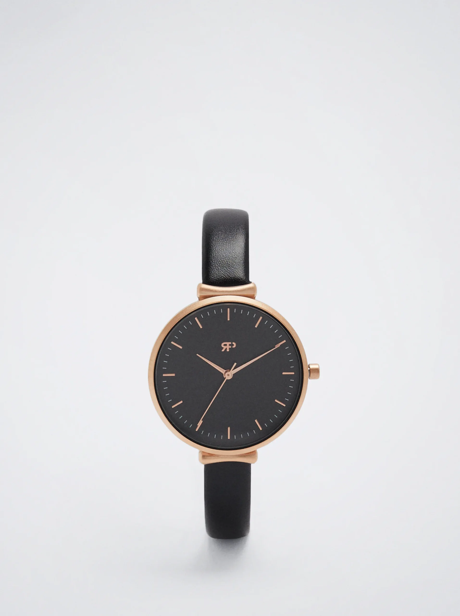 Watch With Leather Effect Wristband|Parfois Clearance