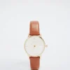 Watch With Leather Effect Wristband|Parfois Cheap