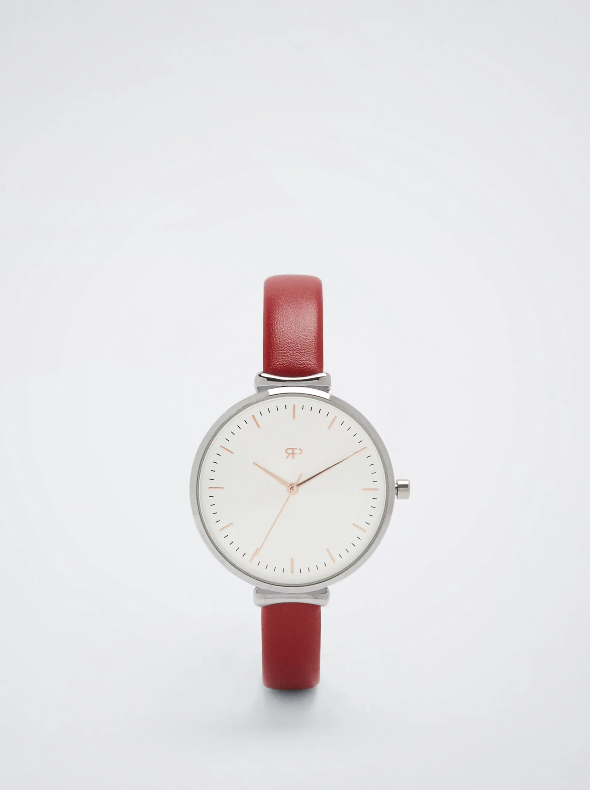 Watch With Leather Effect Wristband|Parfois Sale