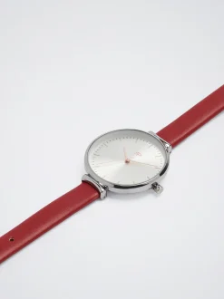 Watch With Leather Effect Wristband|Parfois Sale
