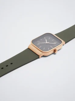 Watch With Silicone Strap|Parfois Flash Sale