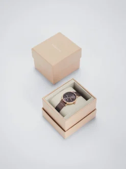 Watch With Stainless Steel Metallic Mesh Strap|Parfois Discount