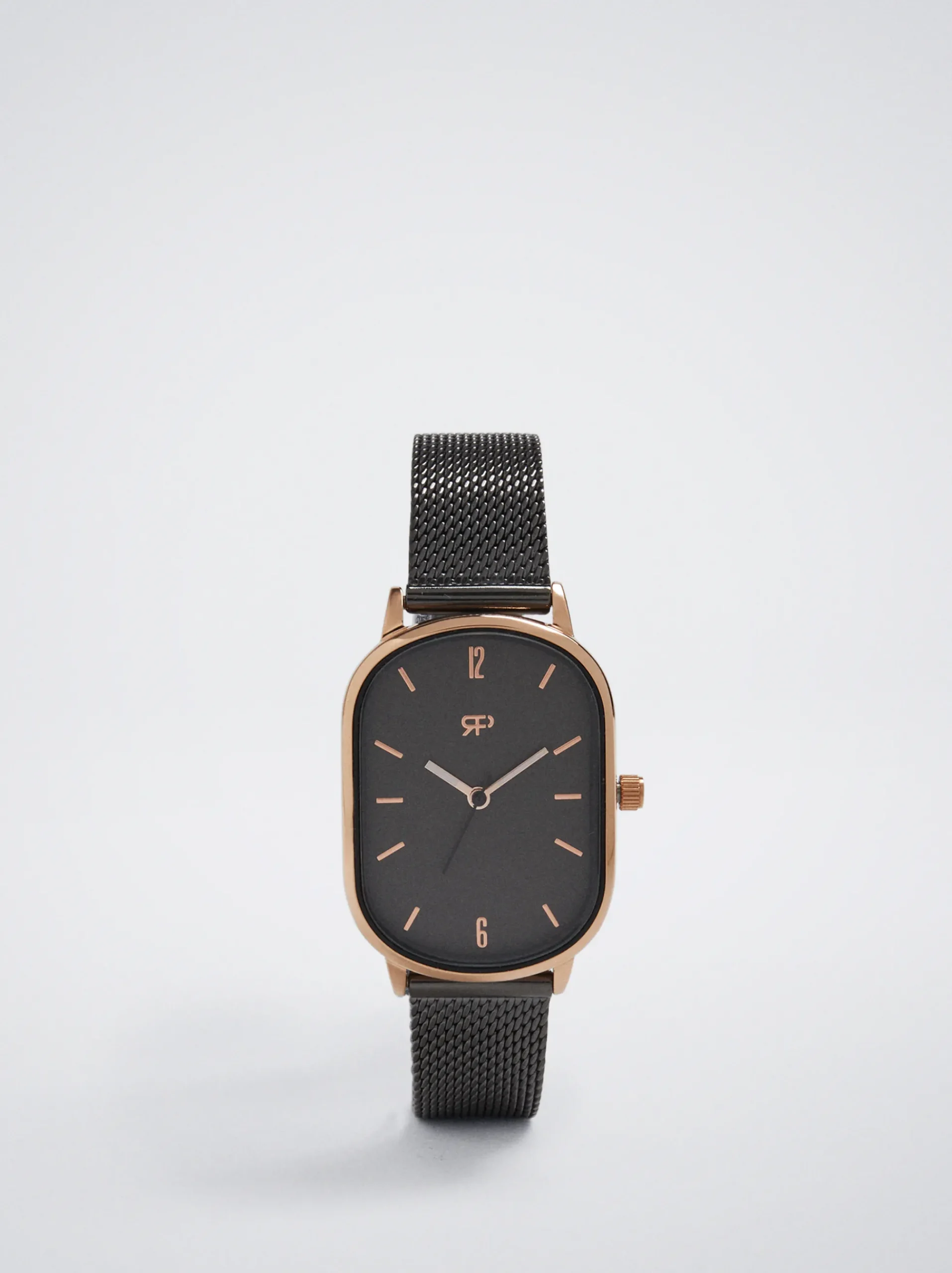 Watch With Stainless Steel Metallic Mesh Strap|Parfois Cheap