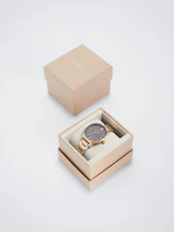 Watch With Two-Toned Steel Strap|Parfois Sale