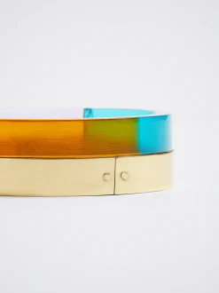 Wood And Resin Bracelet|Parfois Store
