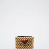 Wooden Coin Purse With Beads|Parfois Sale