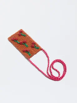 Wooden Phone Case With Beads|Parfois New