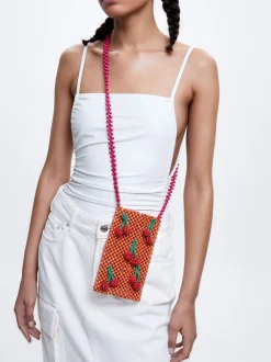 Wooden Phone Case With Beads|Parfois New